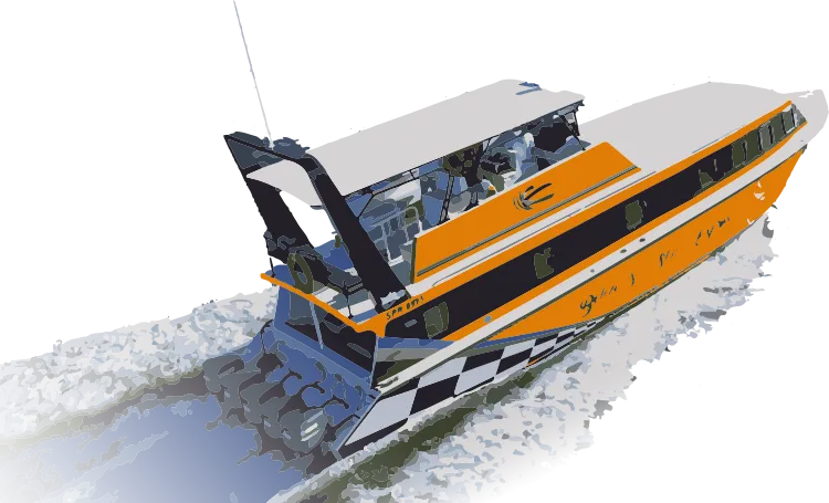 Belize Se Shuttle Speedboat